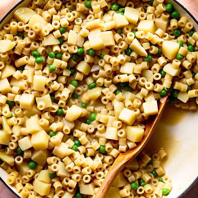 Pasta with Potatoes and Peas pasta with potatoes and peas