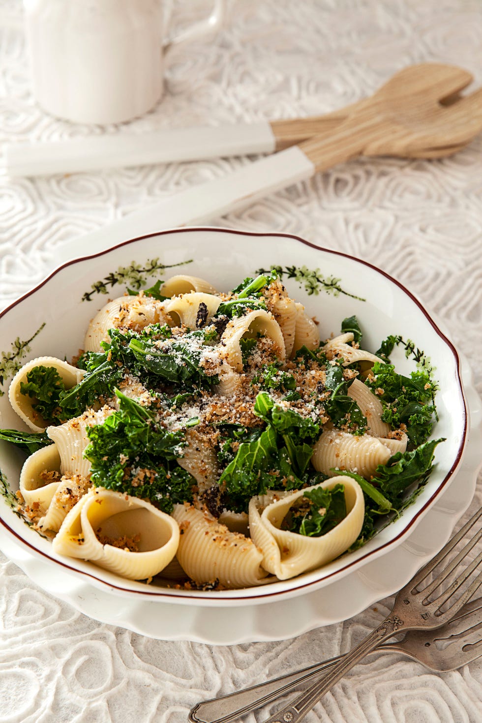 receta de pasta con kale