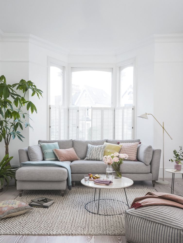 Pastel living room discount