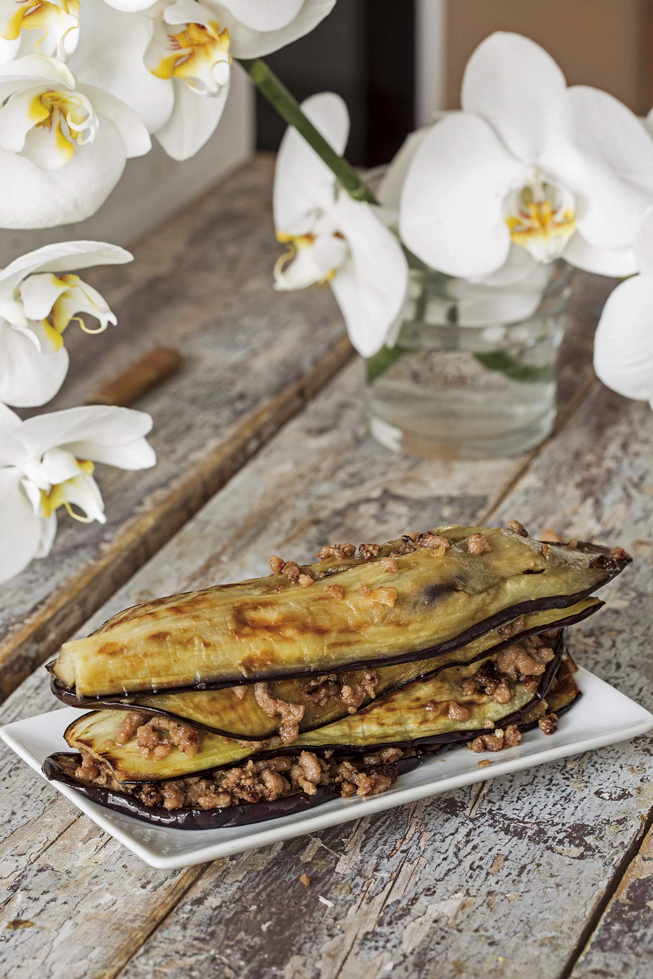 pastel de berenjenas con carne
