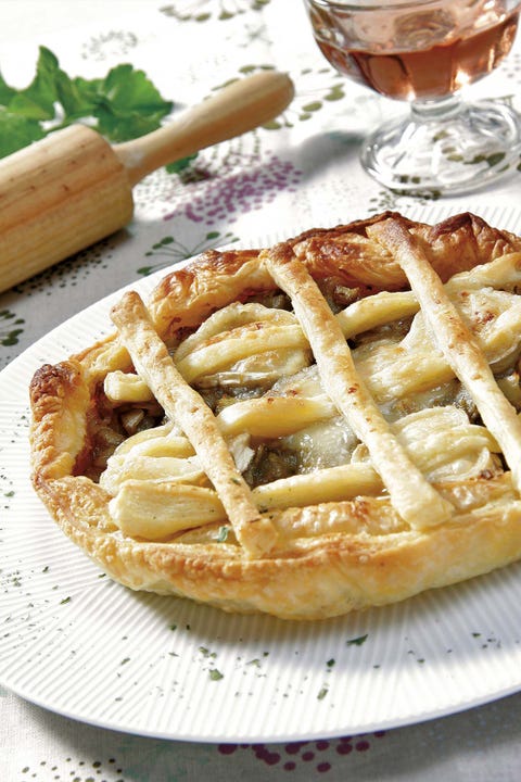 pastel de endibias y queso