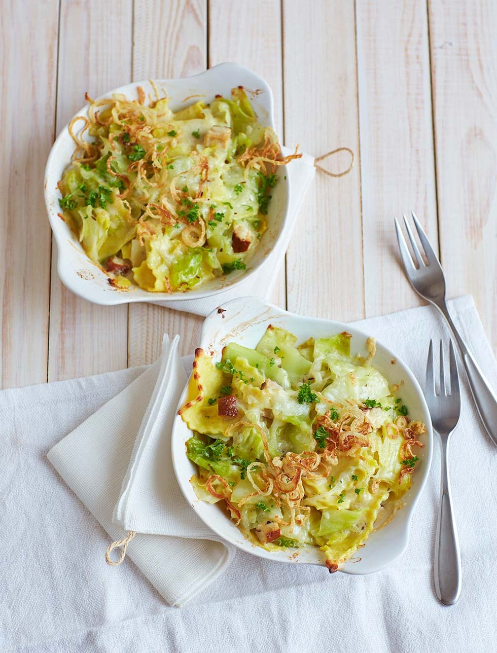 pasta con repollo
