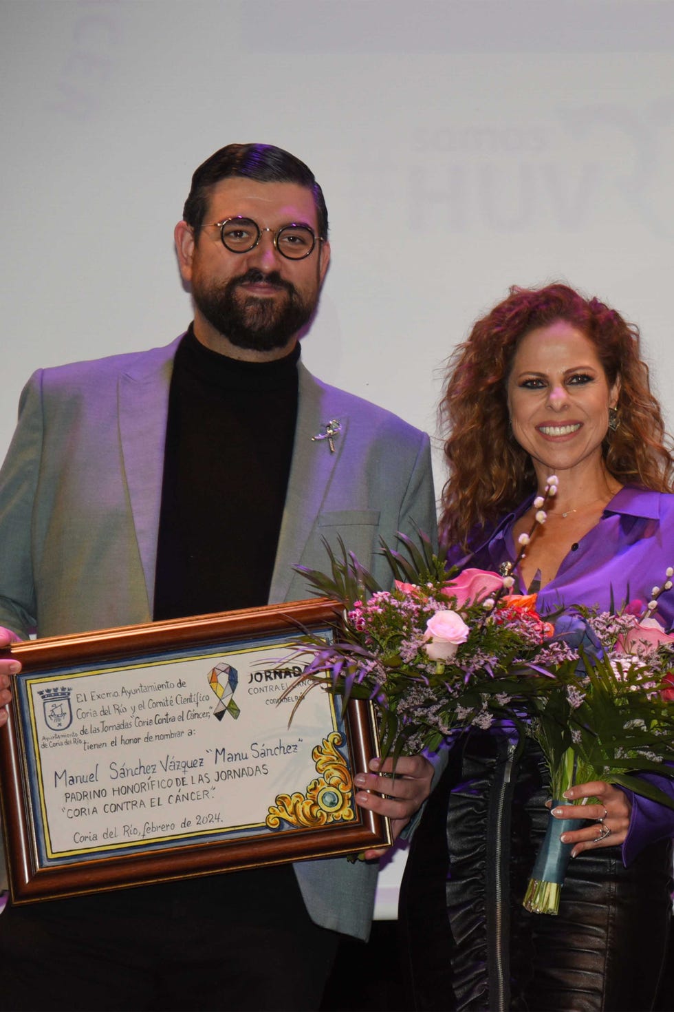 pastora soler y manu sanchez en sevilla