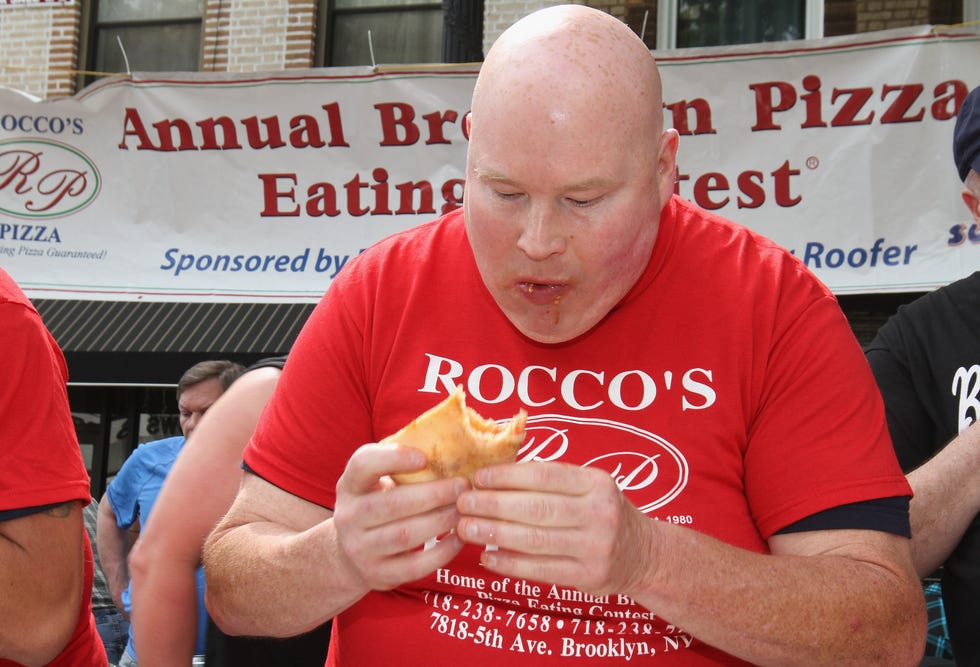 8th annual brooklyn pizza eating contest