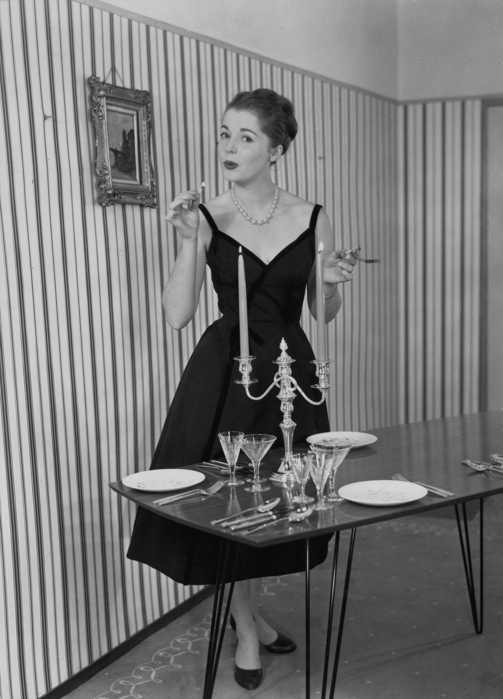 entertaining more than 50 years ago   fine china