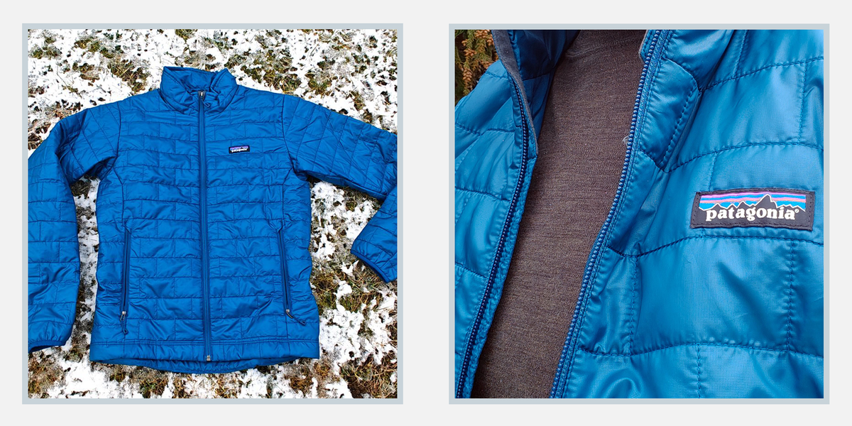 Patagonia nano puff hoody big sur blue cheap