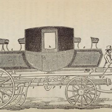Goldsworthy Gurney's steam carriage patent drawing