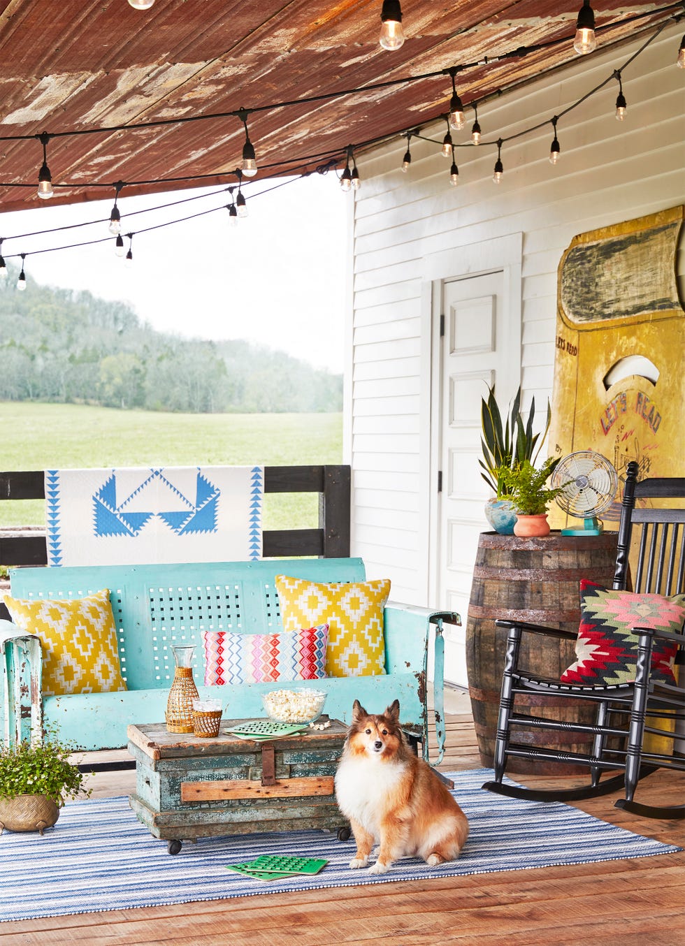 patio cover ideas - worn in