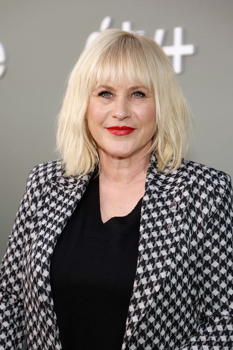 hairstyles for women over 50  patricia arquette with a pageboy bob