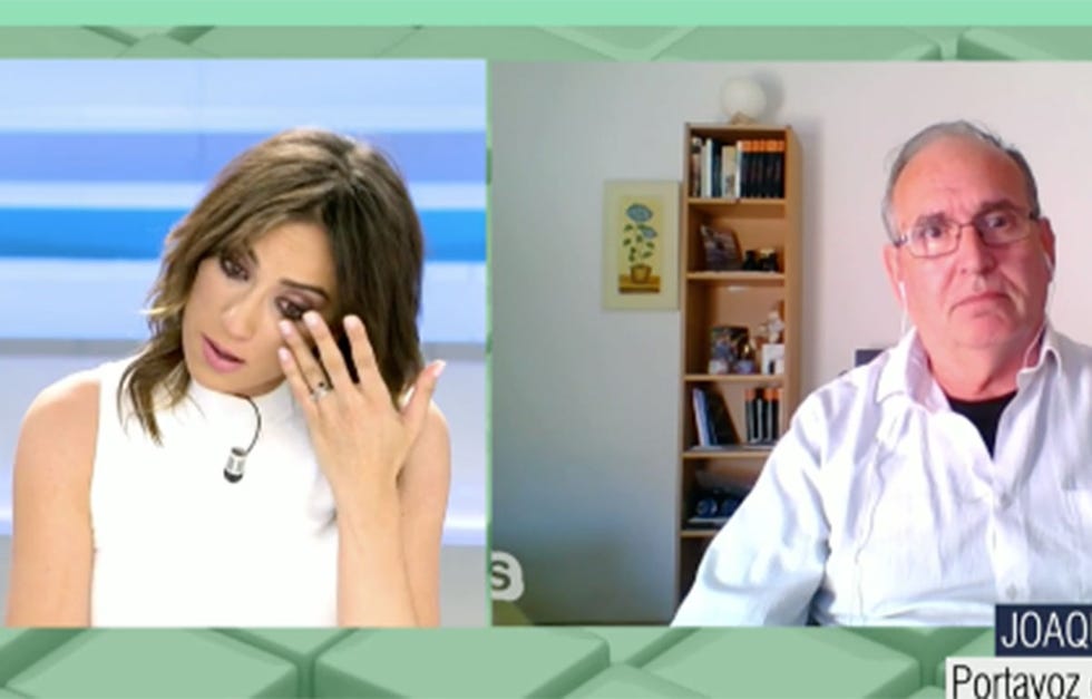 patricia pardo rompe a llorar en directo en 'el programa de ar'