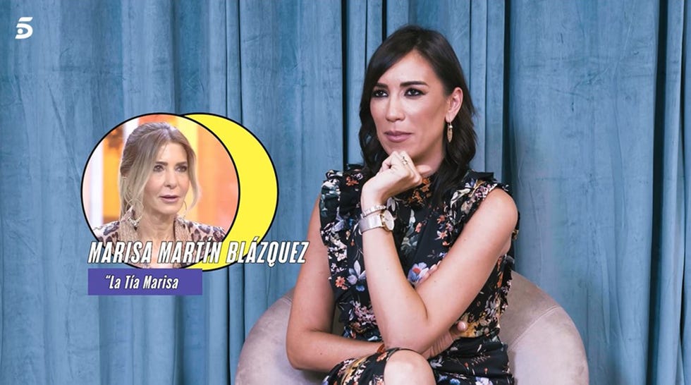 la periodista se refiere a marisa martín blázquez como 'tía marisa'