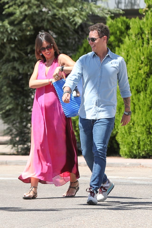 presenter christian galvez and journalist patricia pardo in madrid, 28 august 2023