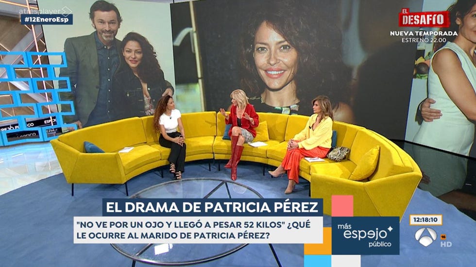 la nutricionista con las presentadoras de antena 3