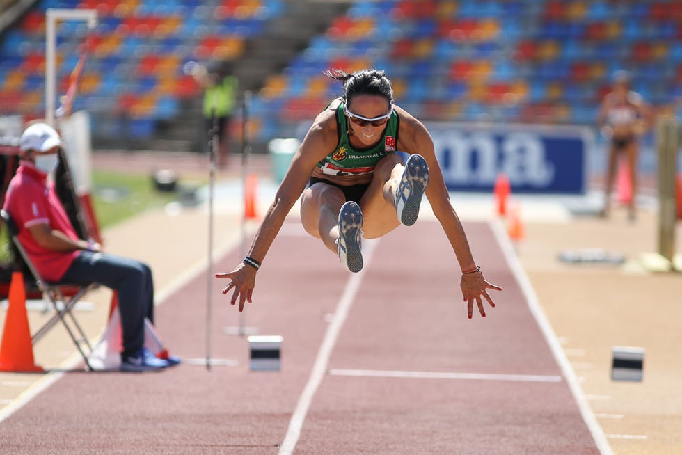 patricia sarrapio vence en los campeonatos de españa de triple salto