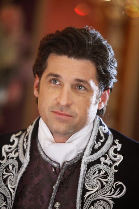 patrick dempsey movies - enchanted