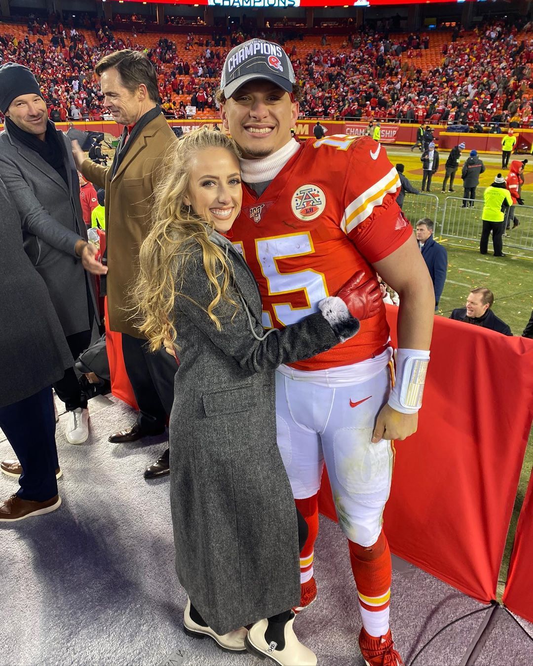 Patrick Mahomes and Brittany Matthews Pictures