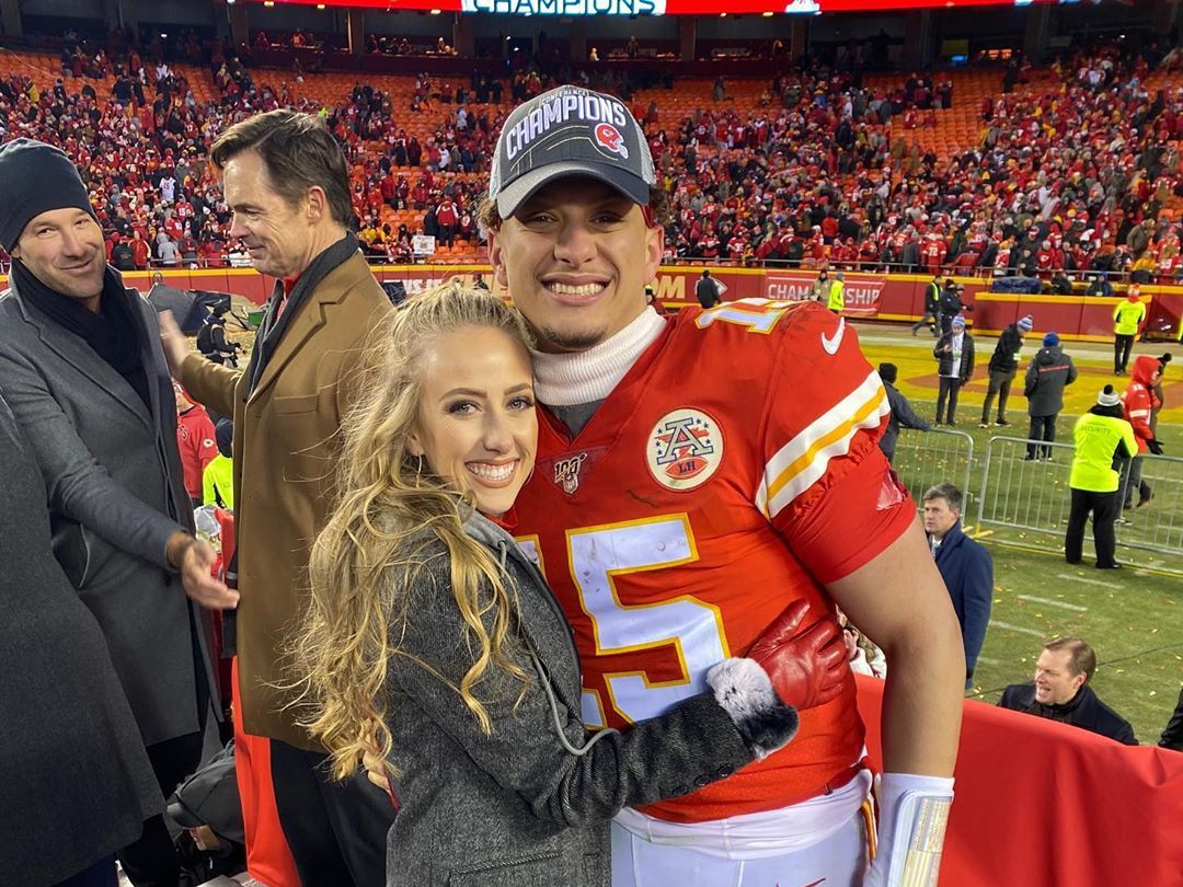 Patrick Mahomes, Brittany Matthews Share First Photos of Baby