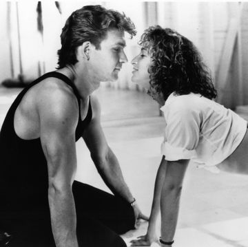 patrick swayze and jennifer grey in 'dirty dancing'