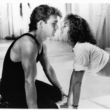patrick swayze and jennifer grey in 'dirty dancing'