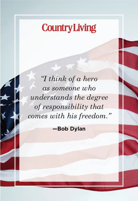 patriotic quote by bob dylan