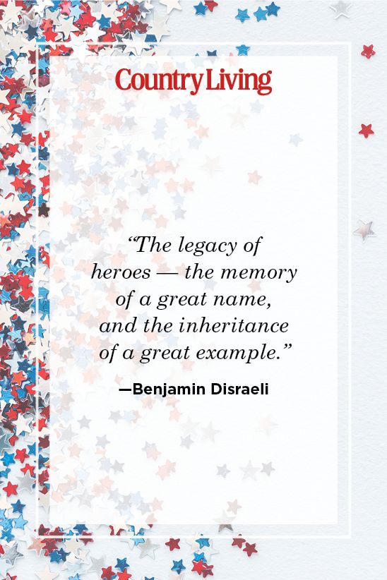 patriotic quote by benjamin disraeli