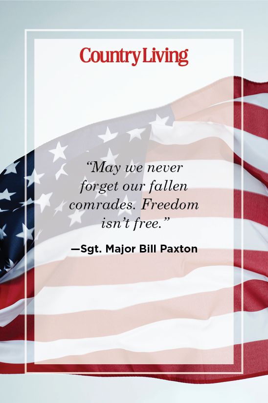 patriotic quote by sgt major bill paxton