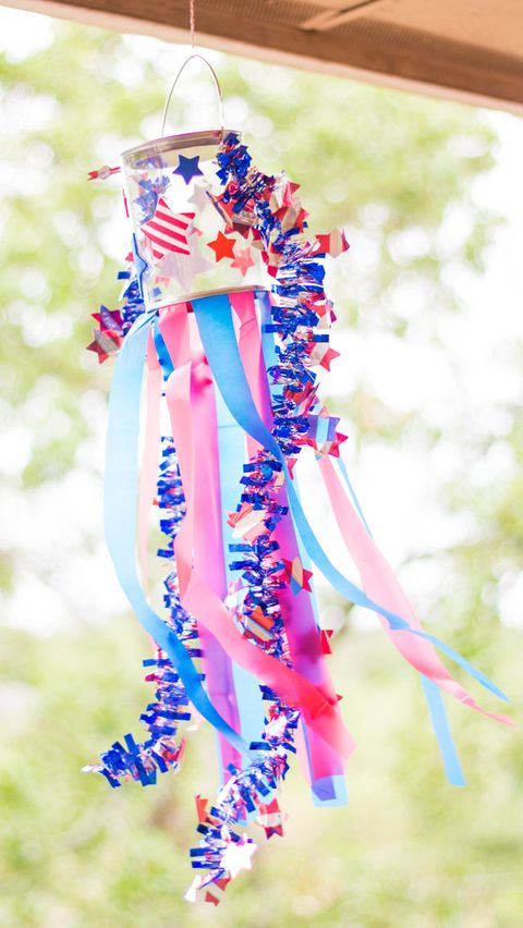 patriotic windsock diy 4th of july decorations