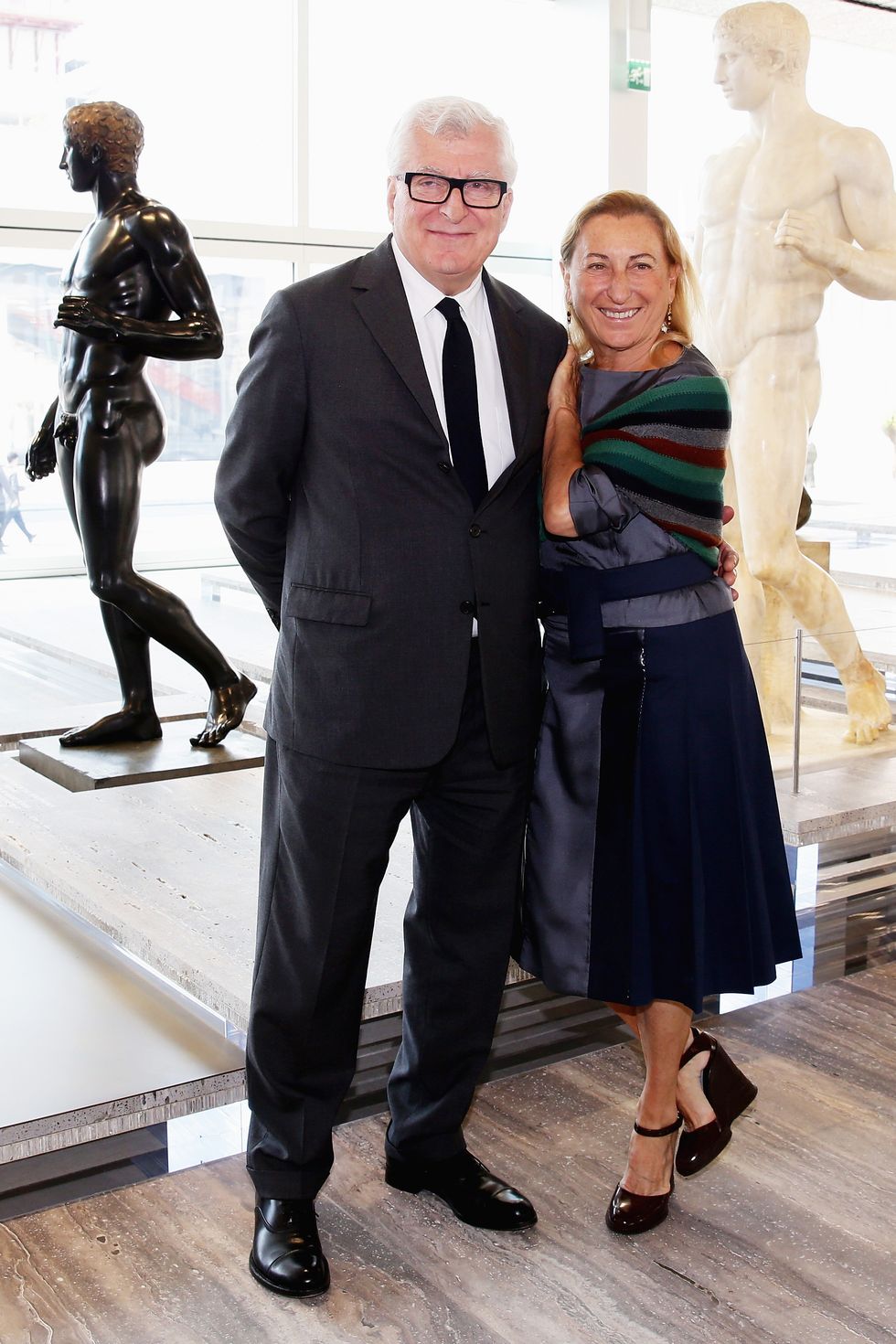 fondazione prada press conference, milan may 2nd