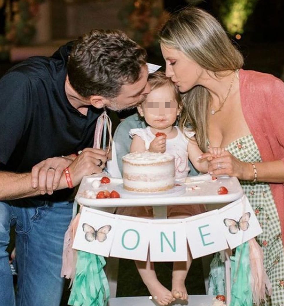 pau gasol celebra el primer cumpleaños de su hija