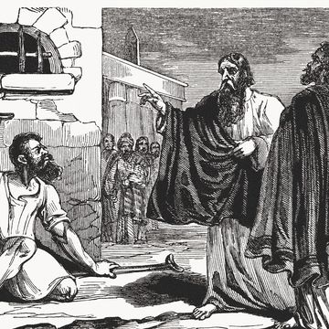 paulus en barnabas genezen een kreupele man