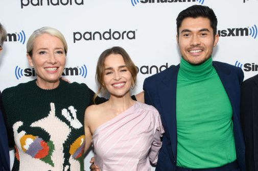 SiriusXM Town Hall Special With The Cast Of 'Last Christmas' Hosted By SiriusXM's Jessica Shaw At The SiriusXM Studios In New York City