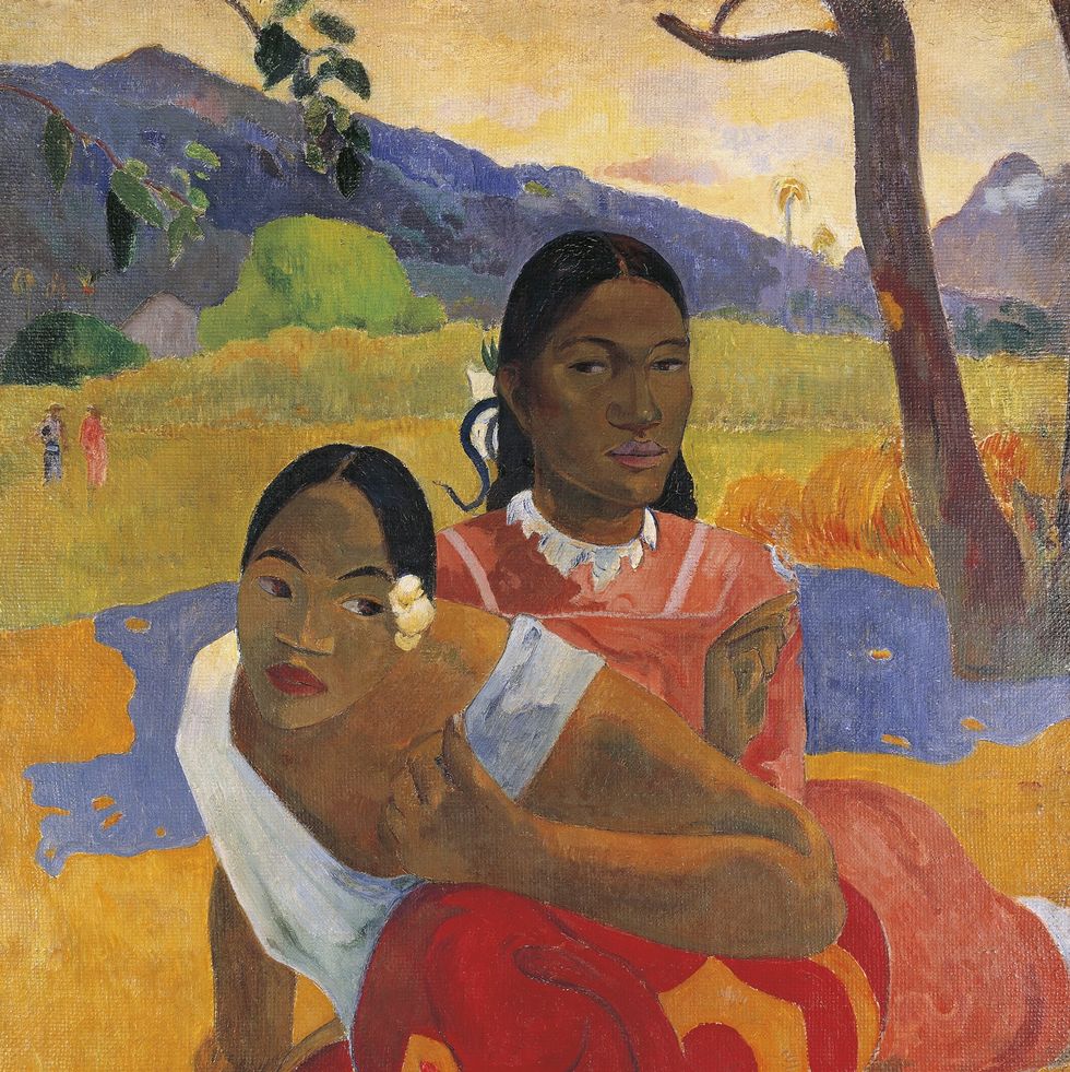paul gauguin 1848 1903, nafea faaipoipo when are you getting married, 1892, oil on canvas