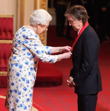 Queen Elizabeth Paul McCartney