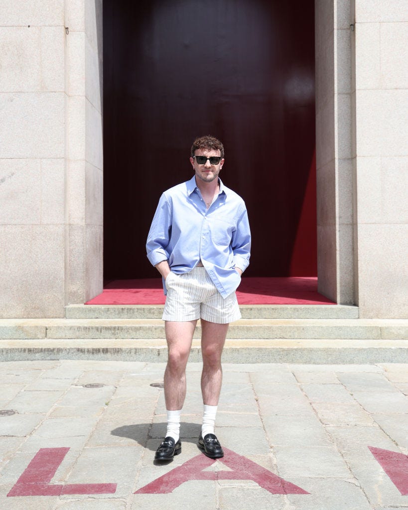 In Milan, Paul Mescal Brings Out His Shortest Shorts Yet