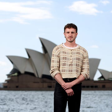 paul mescal standing in front of the syndey opera house paul mescal standing in front of the syndey opera house