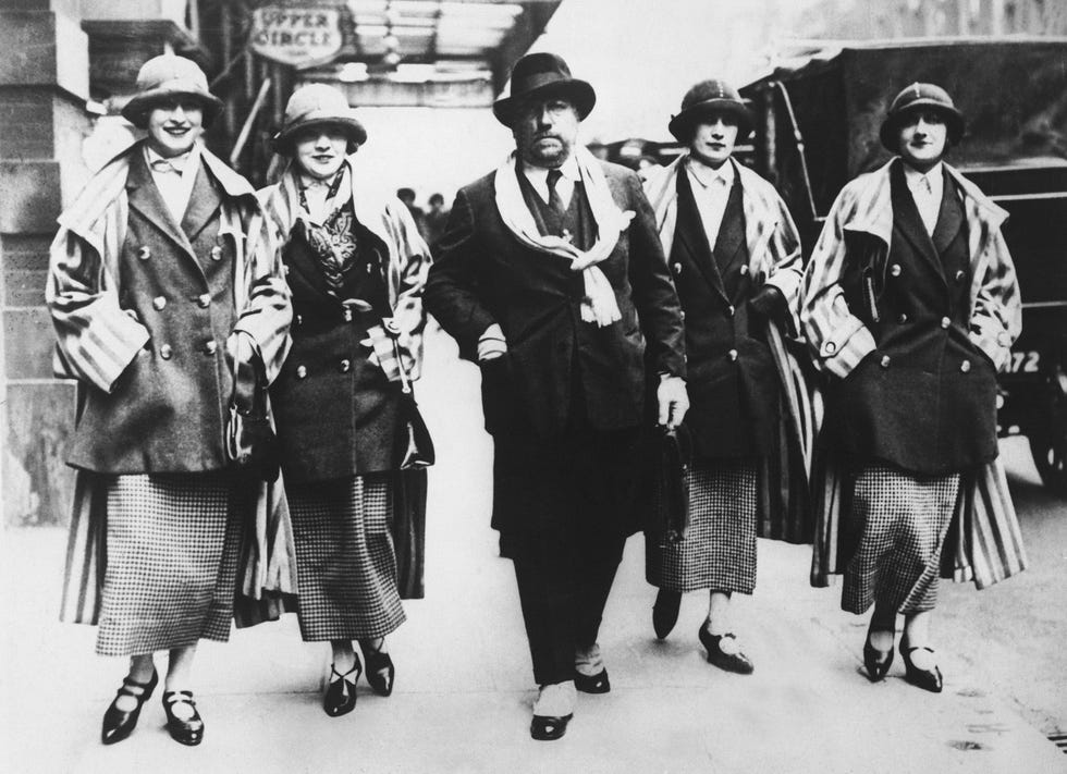 fashion  paul poiret in london around 1925