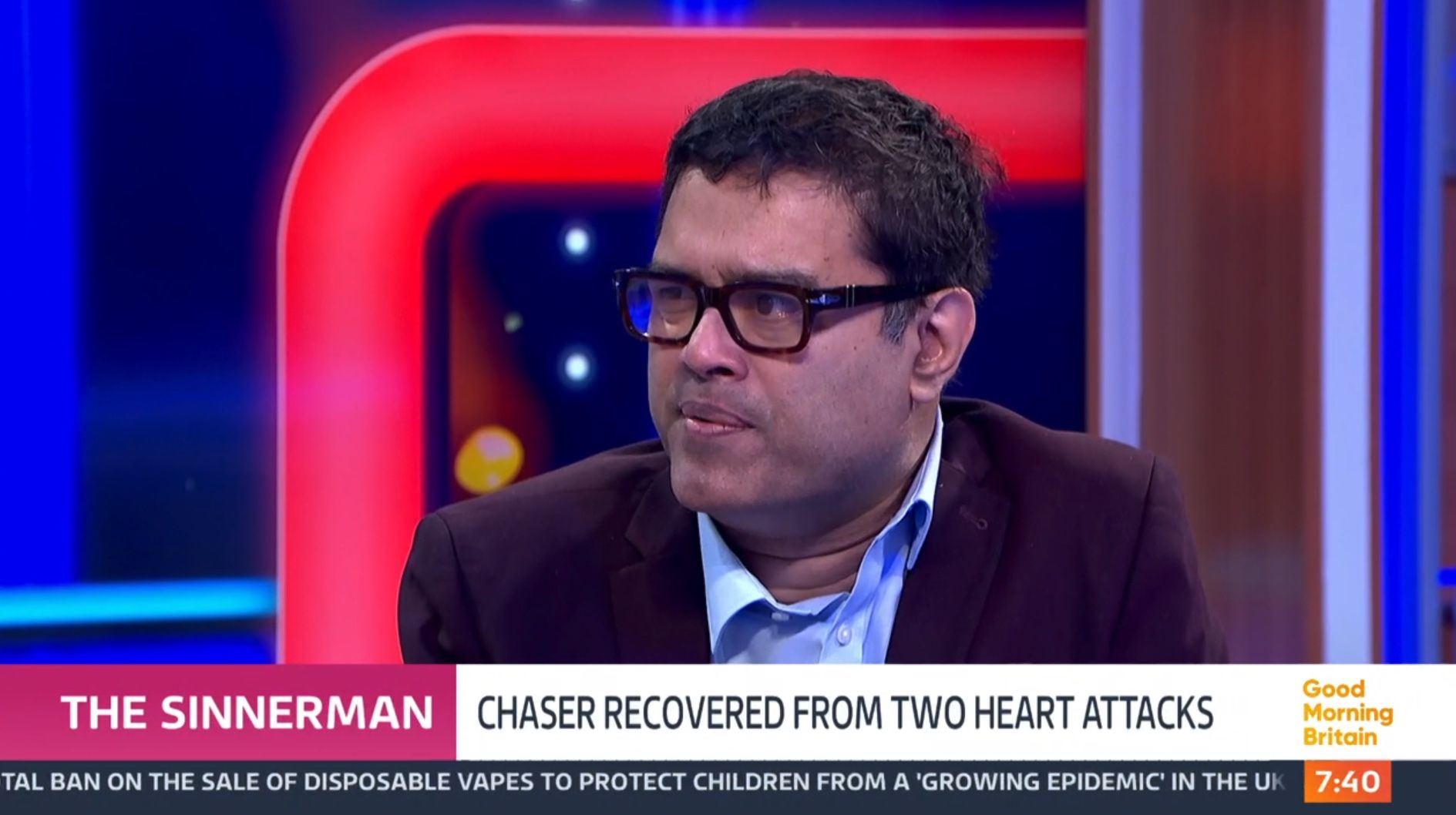 The Chase's Paul Sinha shares health update after hospital stay