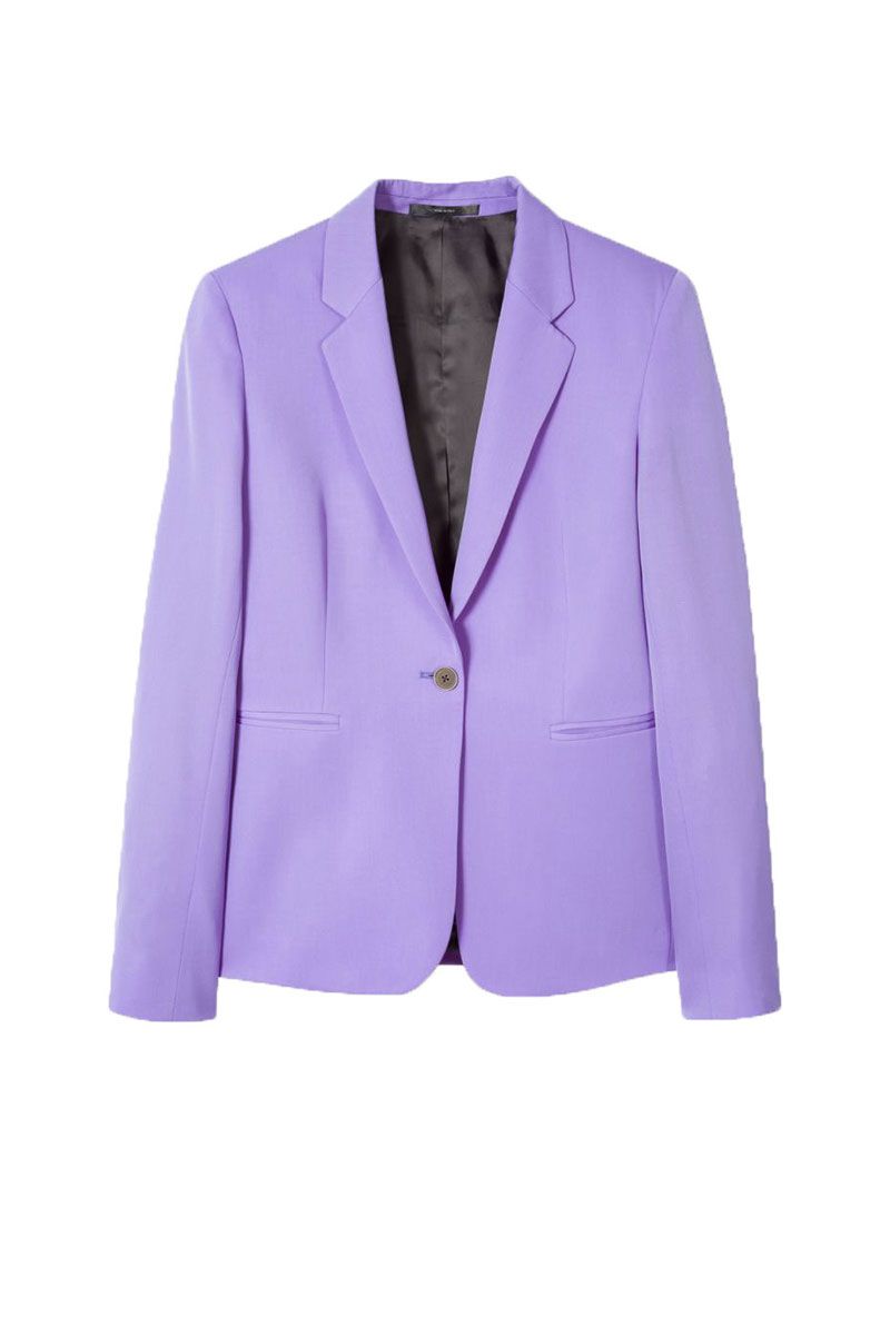 best trouser suit - lilac suit