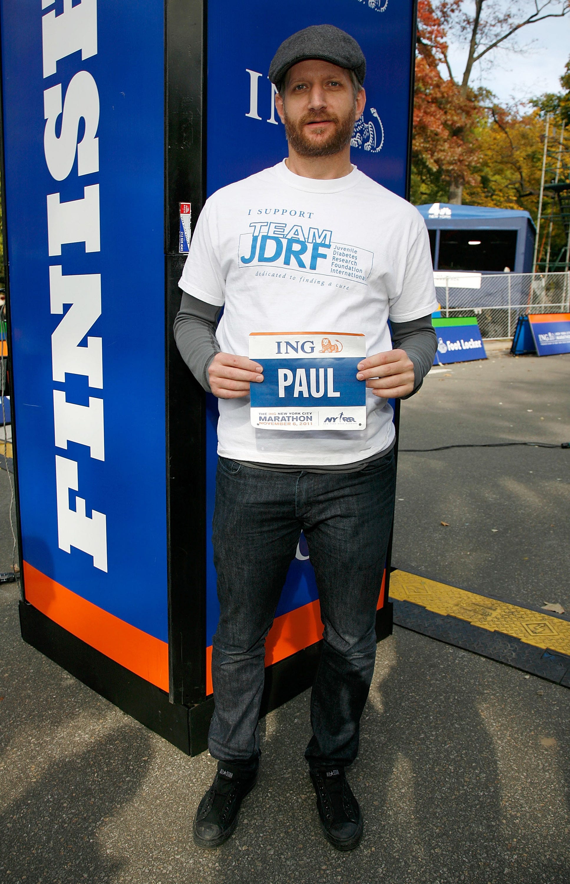 ING New York City Marathon Celebrity Runners Bib Presentation