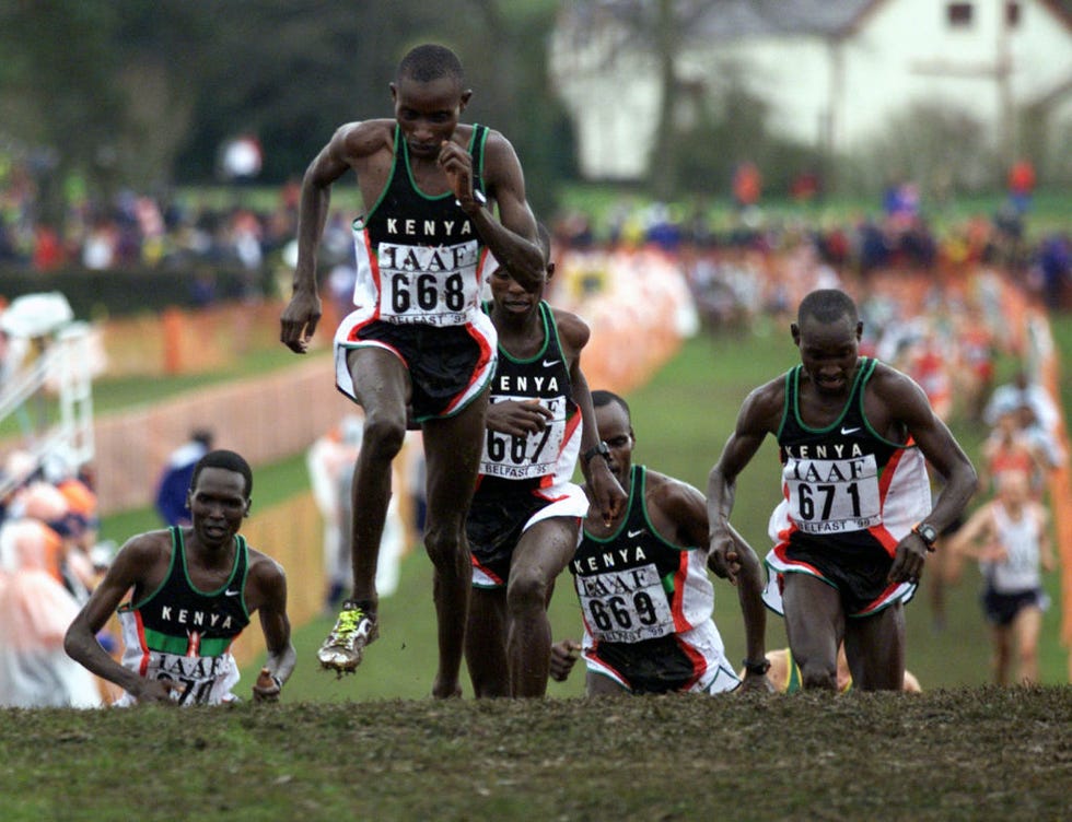 Paul Tergat ganó cinco mundiales de cross consecutivos en los años 90.