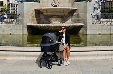 paula echevarria con su hijo