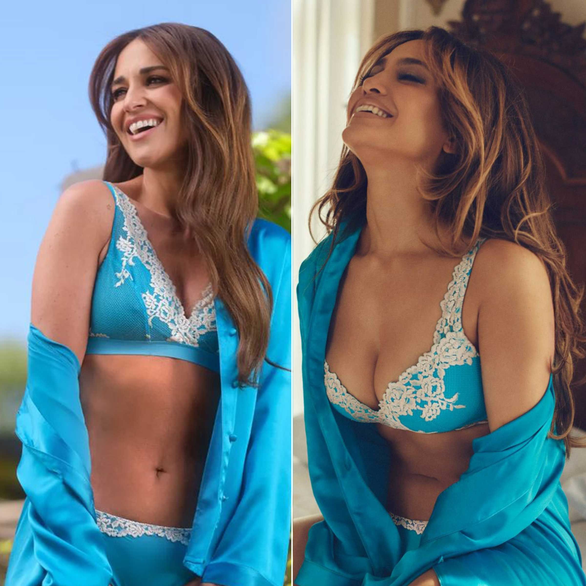 El sensual conjunto lencero comparten Paula Echevarría y Jennifer Lopez y que tú también puedes tener
