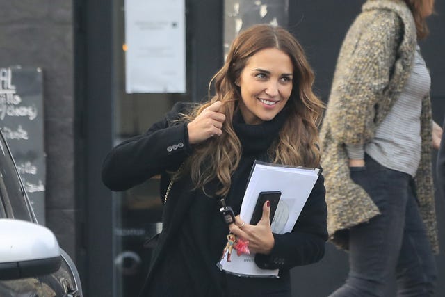 Paula Echevarría en Madrid
