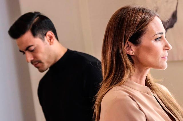 Paula Echevarría y Carlos Rivera