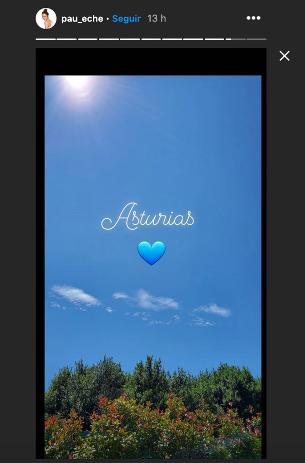 paula echevarría presume en sus stories de su estancia en asturias
