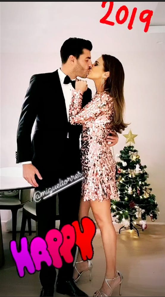 Miguel Torres, Paula Echevarria, Paula Echevarría se declara a Miguel Torres en su primer aniversario, Paula Echevarría y Miguel Torres, un año de amor, Paula Echevarría declaración de amor Miguel Torres