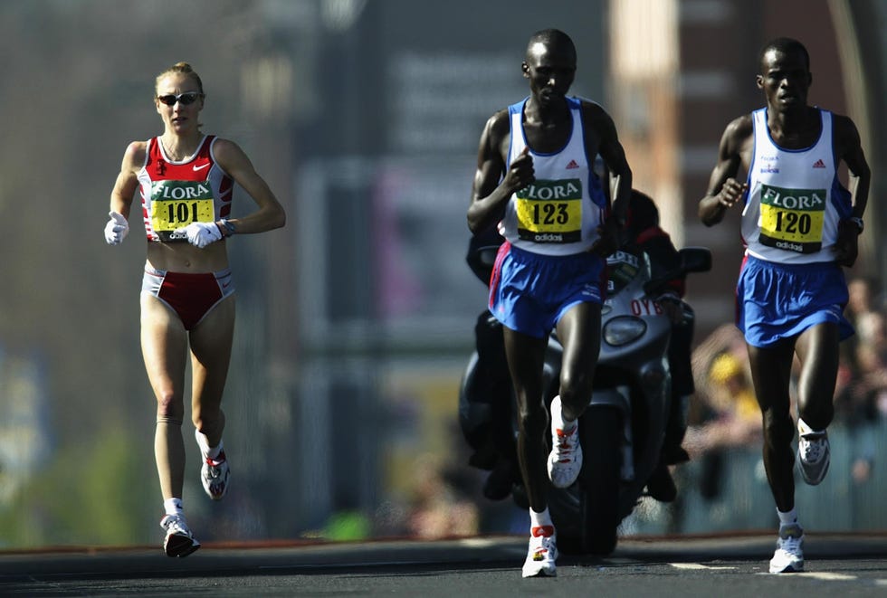 paula radcliffe of england l