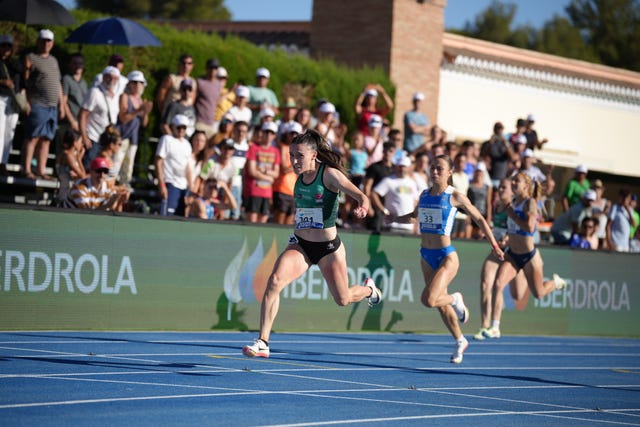 fotografía facilitada por playas de castellón de la victoria de paula sevilla en nerja en el campeonato de españa de atletismo al aire libre en el año 2022