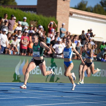 Paula Sevilla gana en el campeonato de España de atletismo al aire libre fotografía facilitada por playas de castellón de la victoria de paula sevilla en nerja en el campeonato de españa de atletismo al aire libre en el año 2022