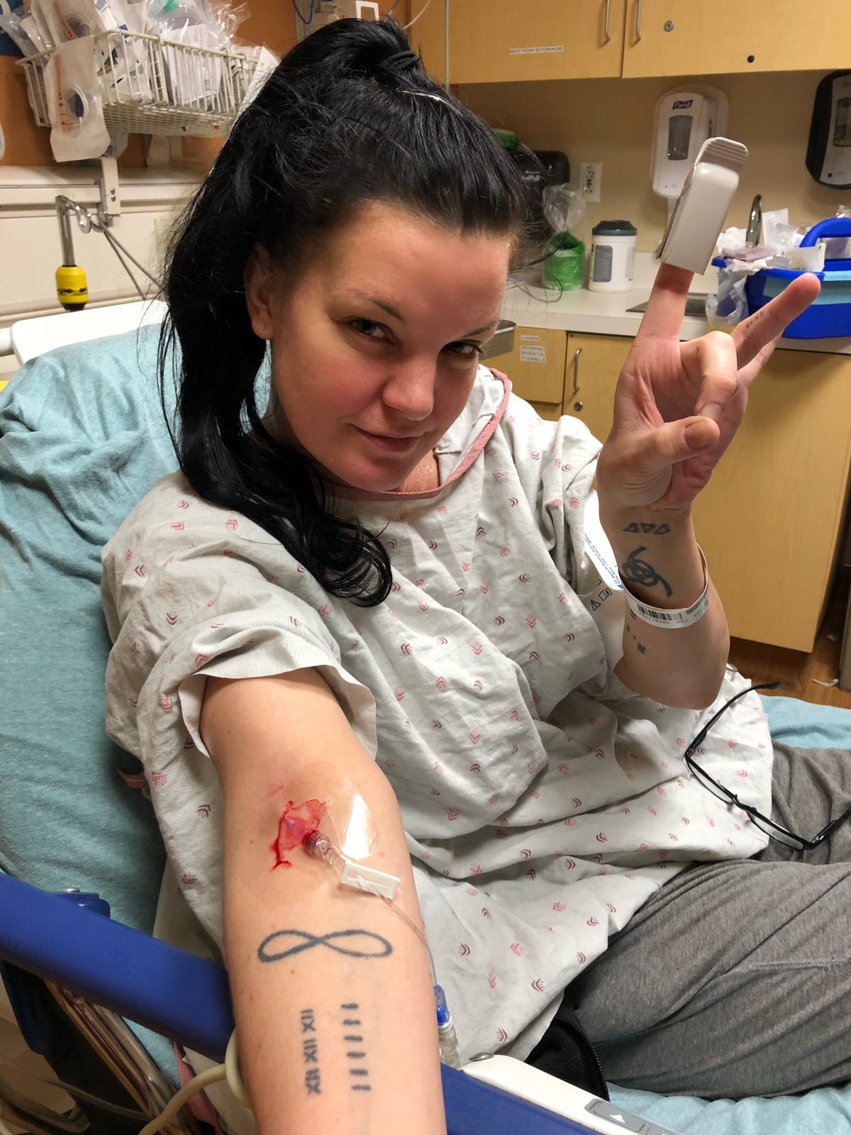 ‘NCIS’ Alum Pauley Perrette Posted a Bloody Hospital Selfie on Twitter